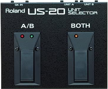 Boss US-20 Unit Selector for GK-Compatible Guitars with 1 Input 2 Outputs