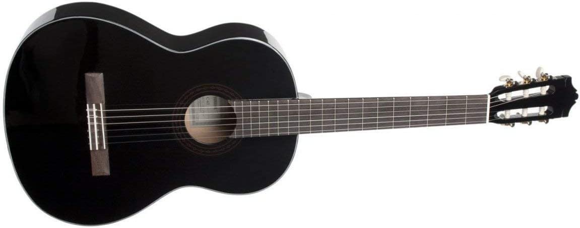 Yamaha C40II Full Size Classical Concert Guitar – Black - Image 3