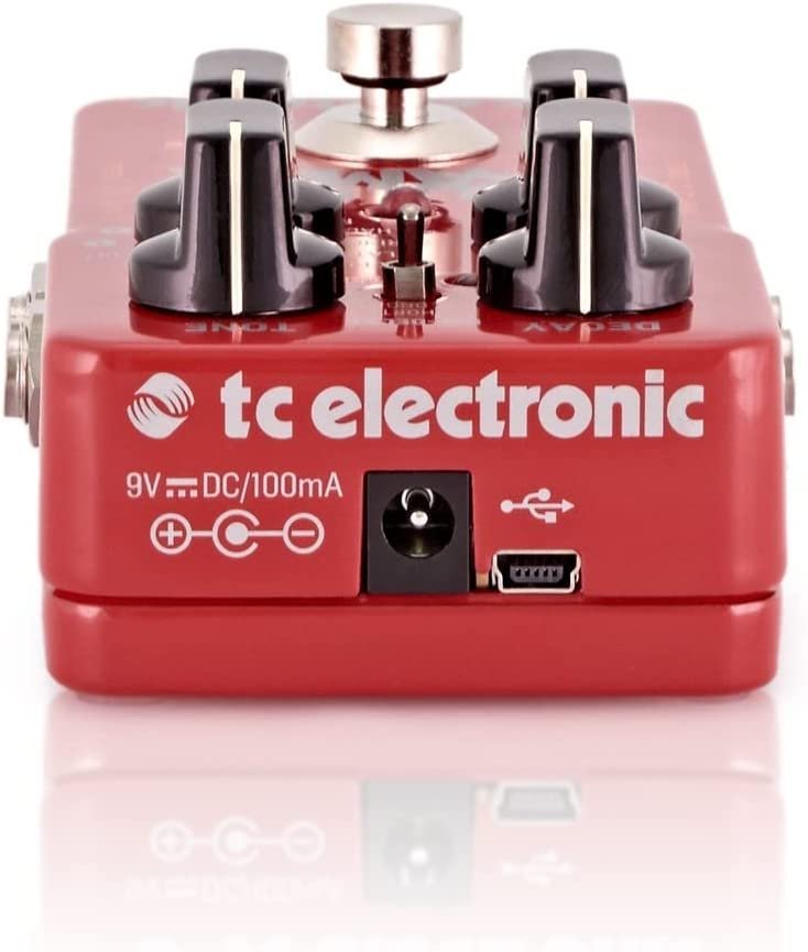 TC Helicon Hall of Fame 2 Reverb Stompbox Guitar Pedal with Shimmer Effect and Mash Footswitch - Image 3