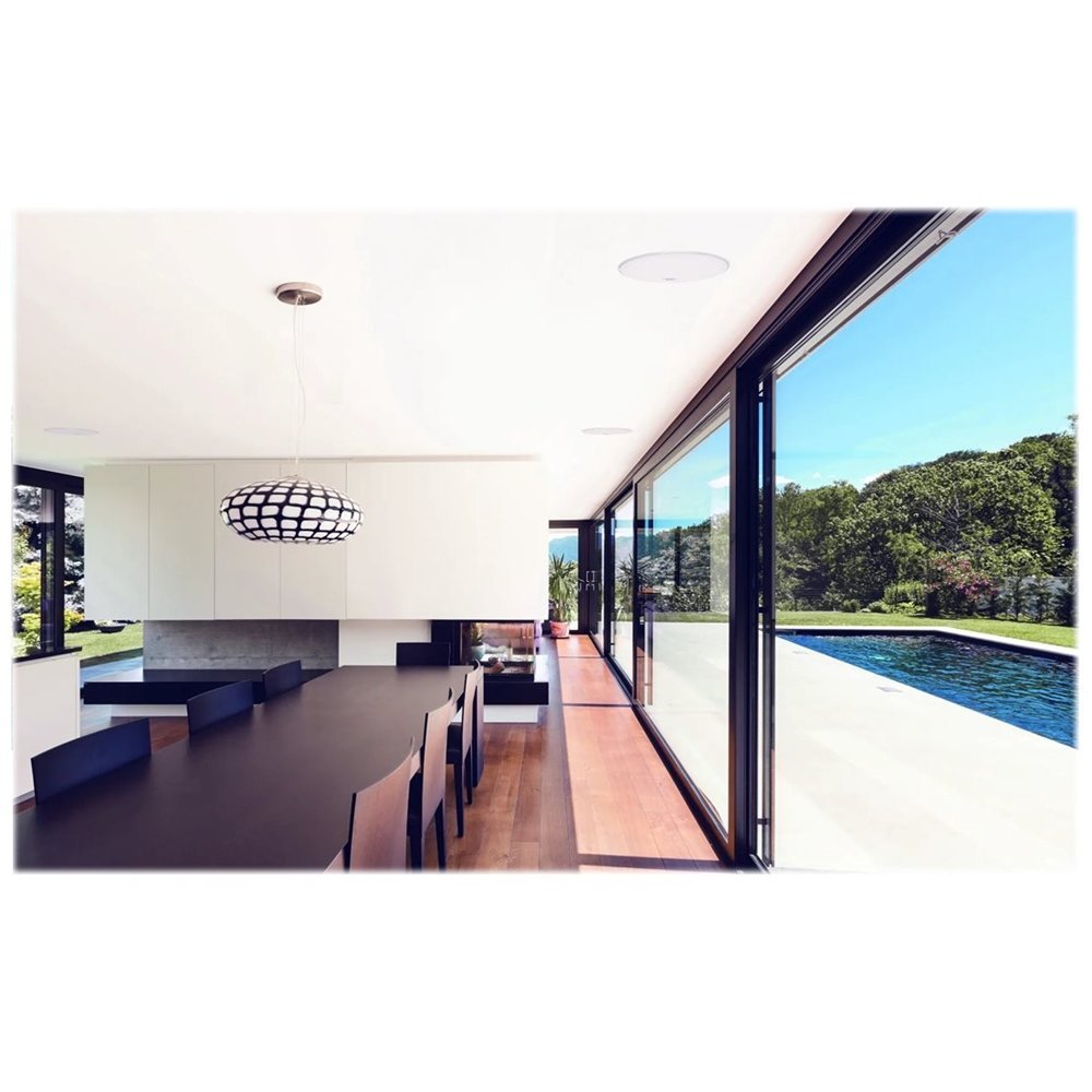 KEF Ci130QRFL Flush MT 5.25 Architectural Custom Install Speaker White - Single - Image 3