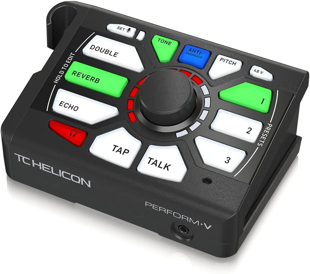 TC Helicon PERFORMV Vocal Processor with Multi-Effects and Pitch Correction - Image 4