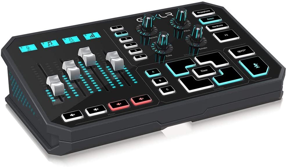 TC Helicon GoXLR 4-Channel Mixer with Motorized Faders and Vocal Effects for Streaming - Image 2