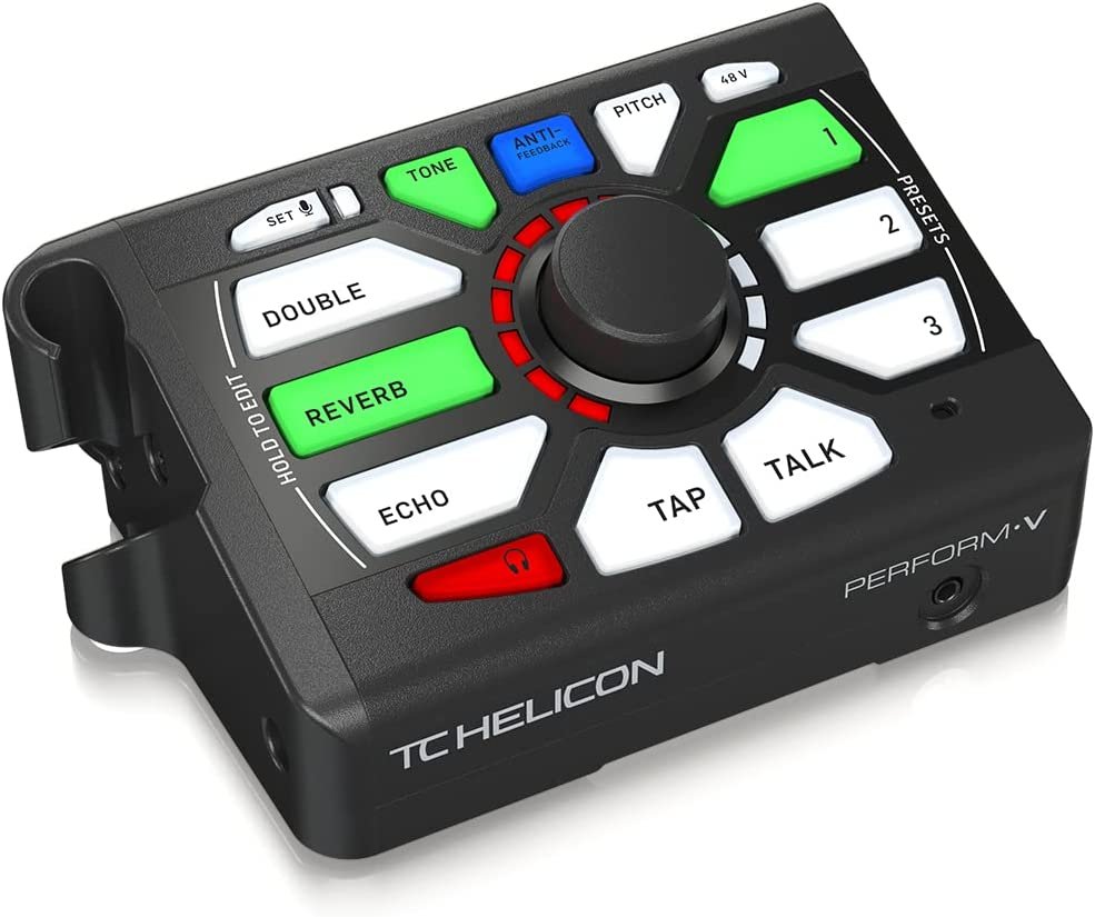 TC Helicon PERFORMV Vocal Processor with Multi-Effects and Pitch Correction - Image 3