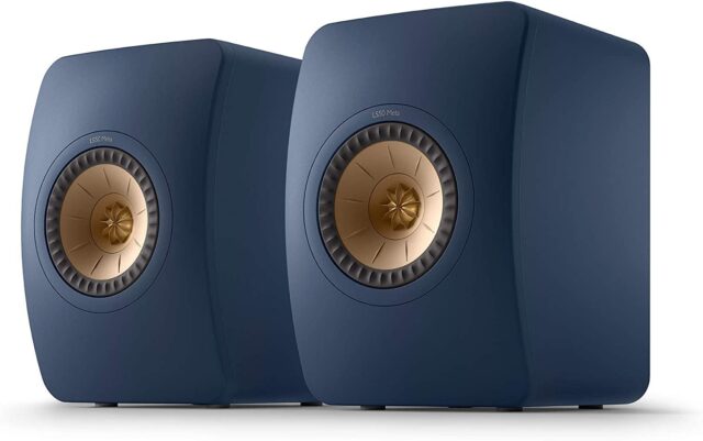 KEF LS50 Meta Highly Precise Hi-Fi Bookshelf Speakers Blue - Pair