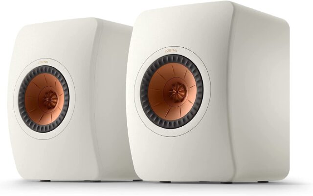KEF LS50 Meta Highly Precise Hi-Fi Bookshelf Speakers White - Pair