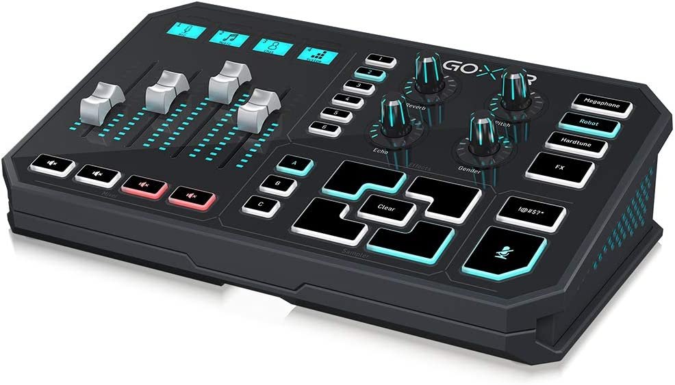 TC Helicon GoXLR 4-Channel Mixer with Motorized Faders and Vocal Effects for Streaming - Image 3