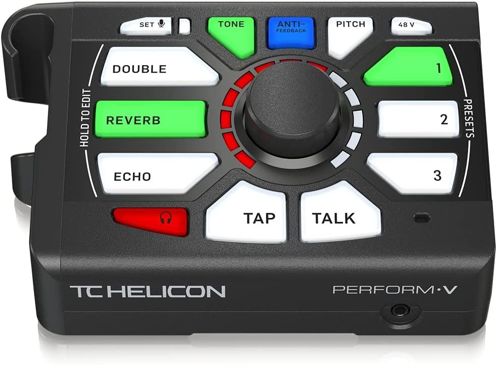 TC Helicon PERFORMV Vocal Processor with Multi-Effects and Pitch Correction - Image 2