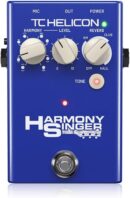 TC Helicon HarmonySinger Vocal Effects Pedal with Intermittent Footswitch