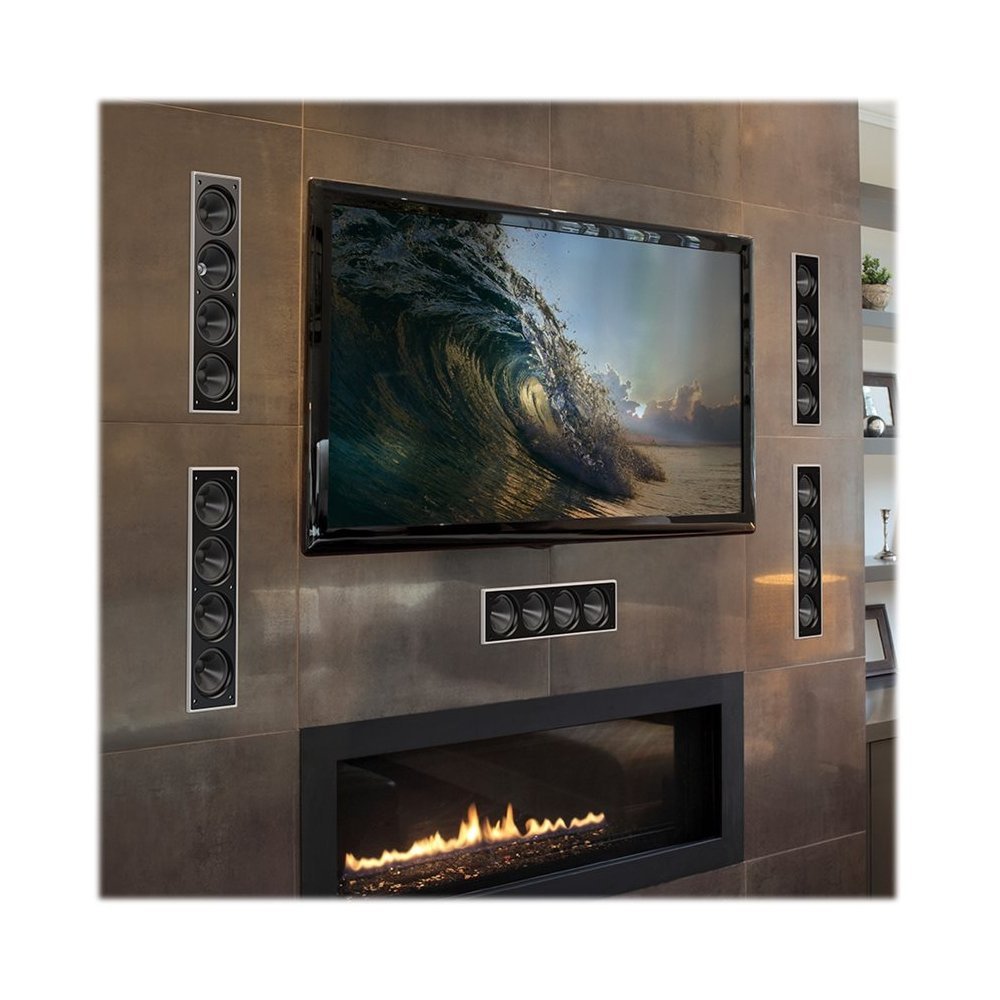KEF CI4100QL UNI-Q 3 WAY In-Wall Custom Install Speaker White- Single - Image 4