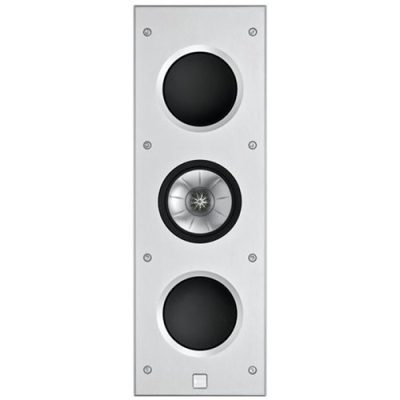 KEF Ci3160RL UNI-Q 3 WAY In-Wall Custom Install Speaker White - Single