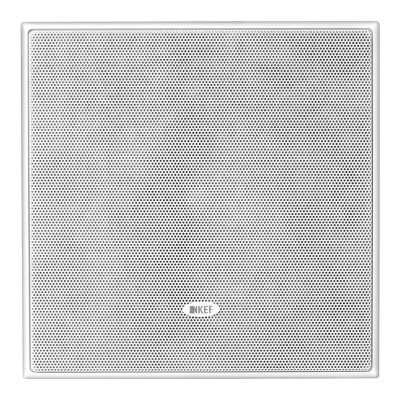 KEF CI160ES UNI-Q Square High-Performing Custom Install Speaker White - Single