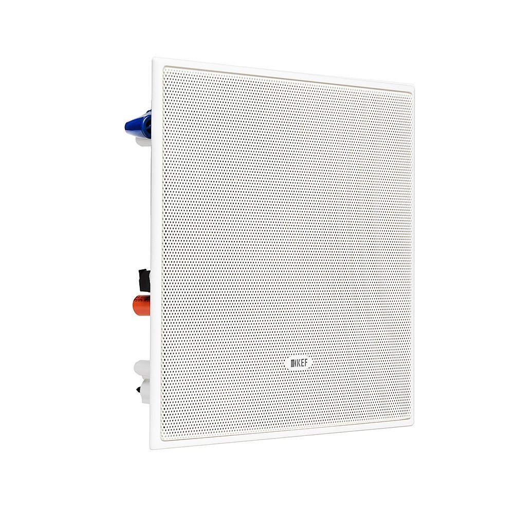 KEF CI160ES UNI-Q Square High-Performing Custom Install Speaker White - Single - Image 2