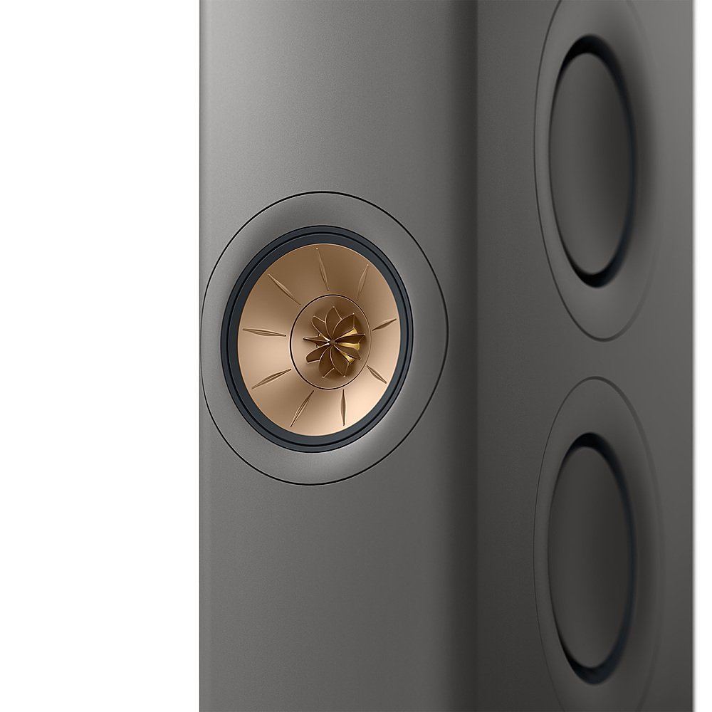KEF LS60 All-In-One Hi-Fi Wireless Active Floor Standing Speaker Grey - Pair - Image 3