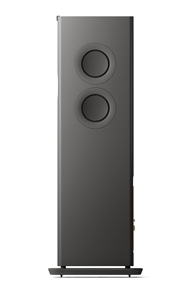 KEF LS60 All-In-One Hi-Fi Wireless Active Floor Standing Speaker Grey - Pair - Image 4