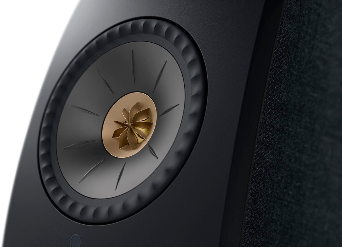 KEF LSXII Definitive Compact Wireless HiFi Bookshelf Speakers Black - Pair - Image 3