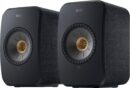 KEF LSXII Definitive Compact Wireless HiFi Bookshelf Speakers Black - Pair