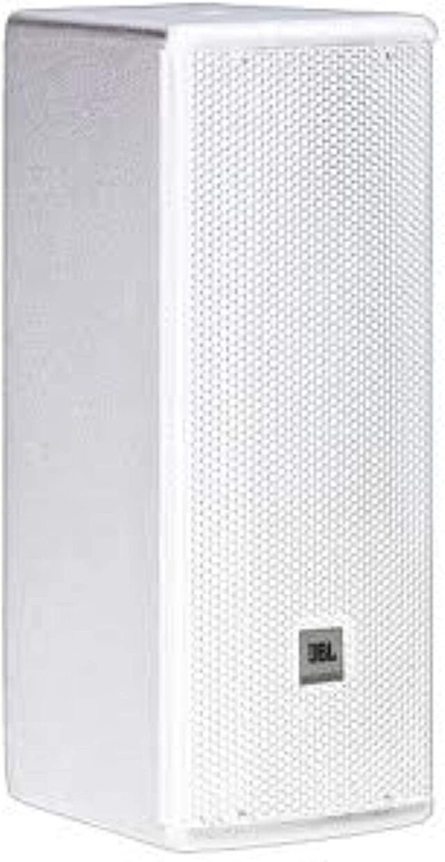 JBL AC25-WH Ultra Compact 2-way Loudspeaker with 2x5.25in LF - White