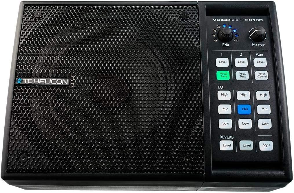 TC Helicon VoiceSolo FX150 Vocal Monitor, 150W 6.5" Speaker, Reverb