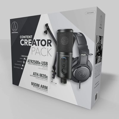 Audio Technica Creator Pack Podcasting, Streaming, Gaming And Content Creation