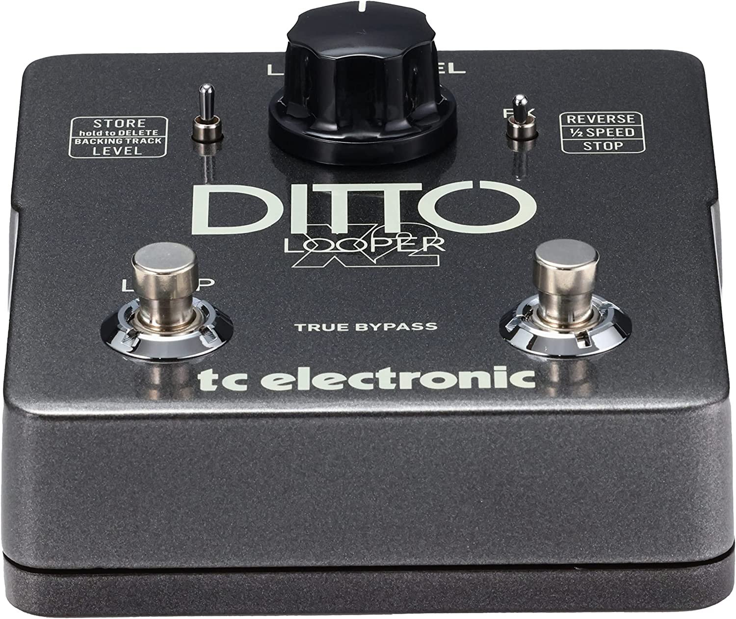 TC Helicon Ditto X2 Looper Guitar Pedal with Reverse and Half-Speed Effects - Image 5