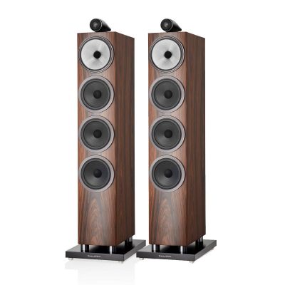 Bowers & Wilkins 702 S3 3-Way Floorstanding Loudspeaker, Mocha - Pair