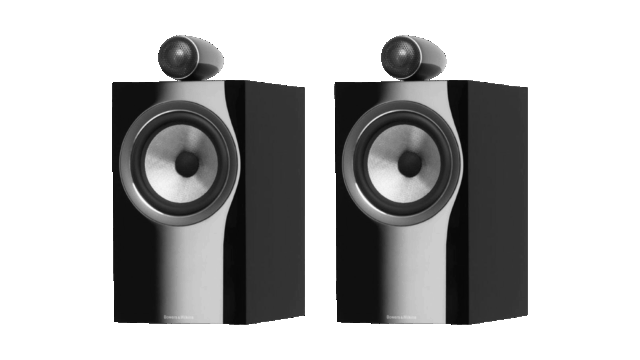 Bowers & Wilkins 705 S2 2-Way Premium HiFi Standmount Loudspeaker, Black - Pair