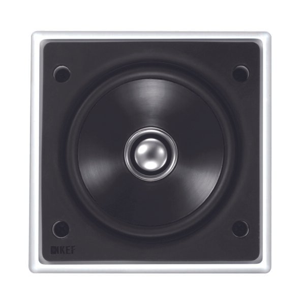 KEF Ci100QS UNI-Q High End In-Wall Speaker White - Single - Image 2