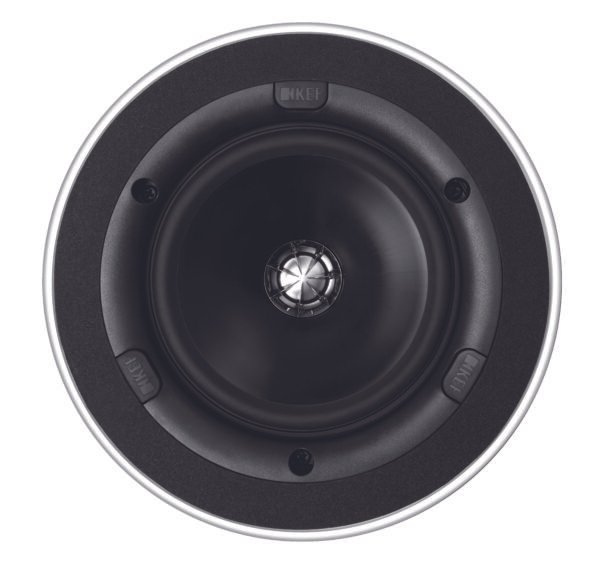 KEF Ci130QR UNI-Q 2 Way In-Ceiling Weatherproof Speaker White - Single