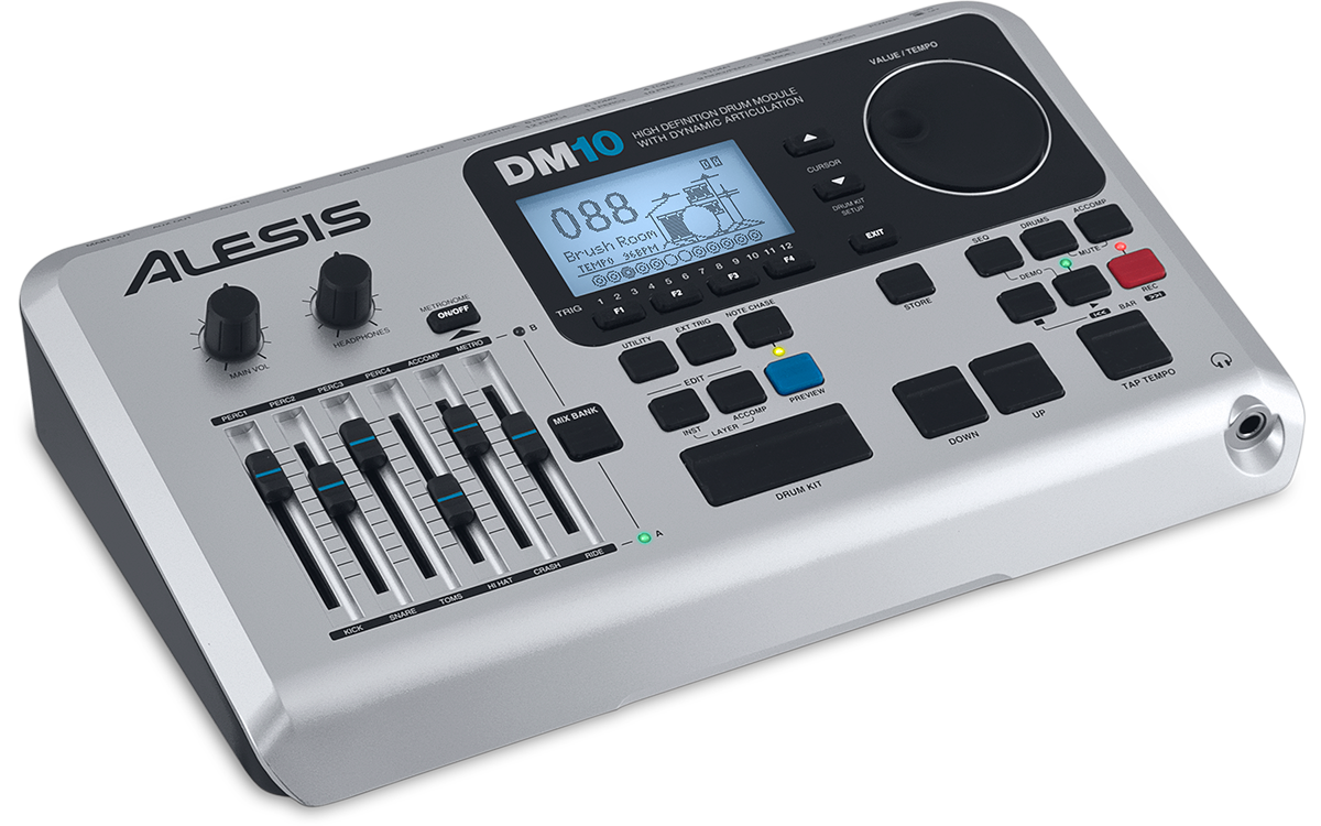 Alesis Electronic Drum Set DM10XKITMESH 6-Piece Mesh Head Dual-Zone - Image 5
