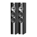 Bowers & Wilkins 704 S2 Premium HiFi Floorstanding Loudspeaker, Gloss Black - Pair