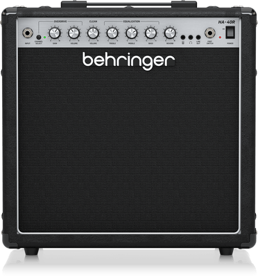 Behringer HA40R Amplifier Guitar, 40W with 2 Channels & 1x10" Bugera Speaker