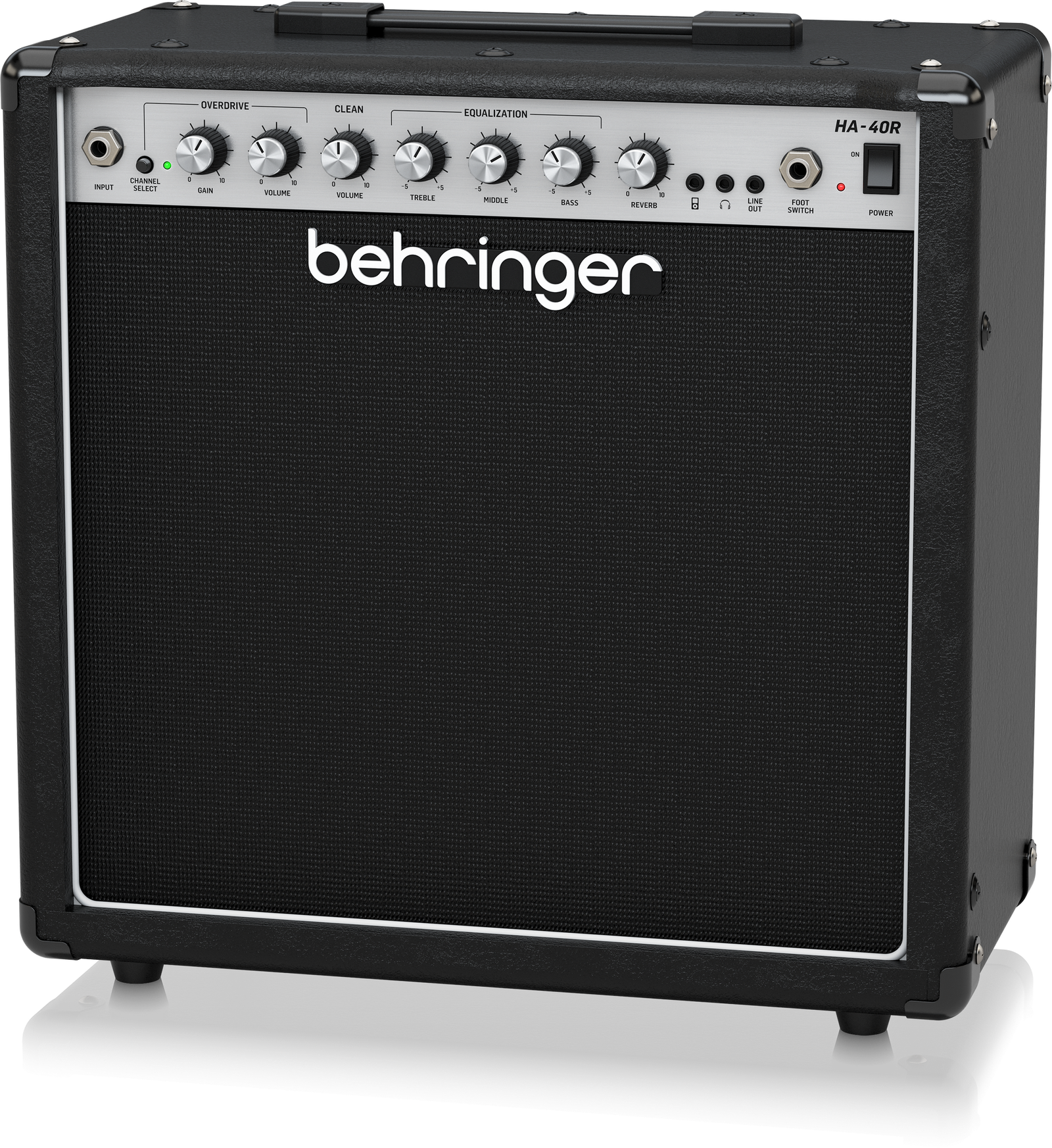 Behringer HA40R Amplifier Guitar, 40W with 2 Channels & 1x10" Bugera Speaker - Image 2