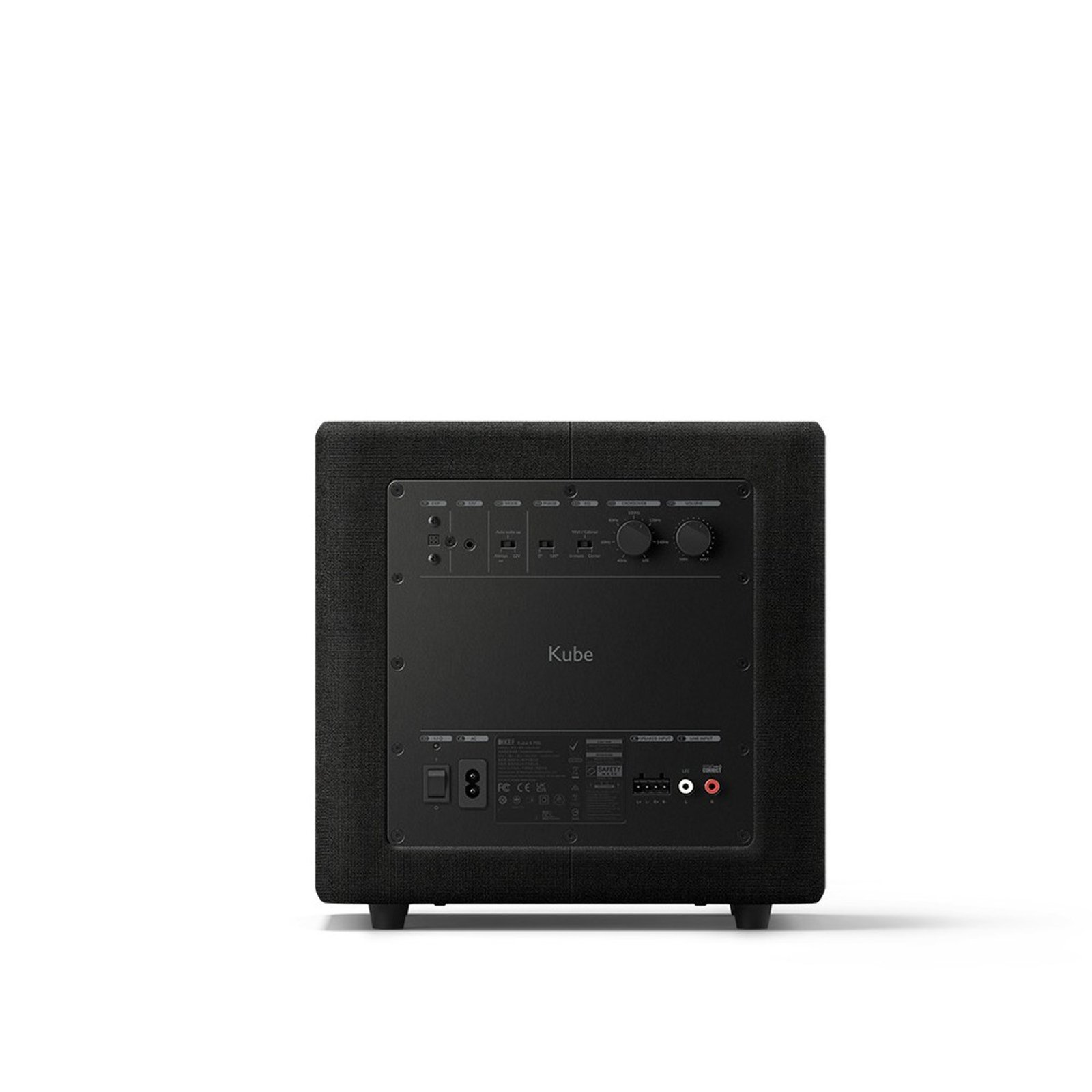 KEF Kube8 MIE 8 inches Powered Subwoofer -Black - Image 3