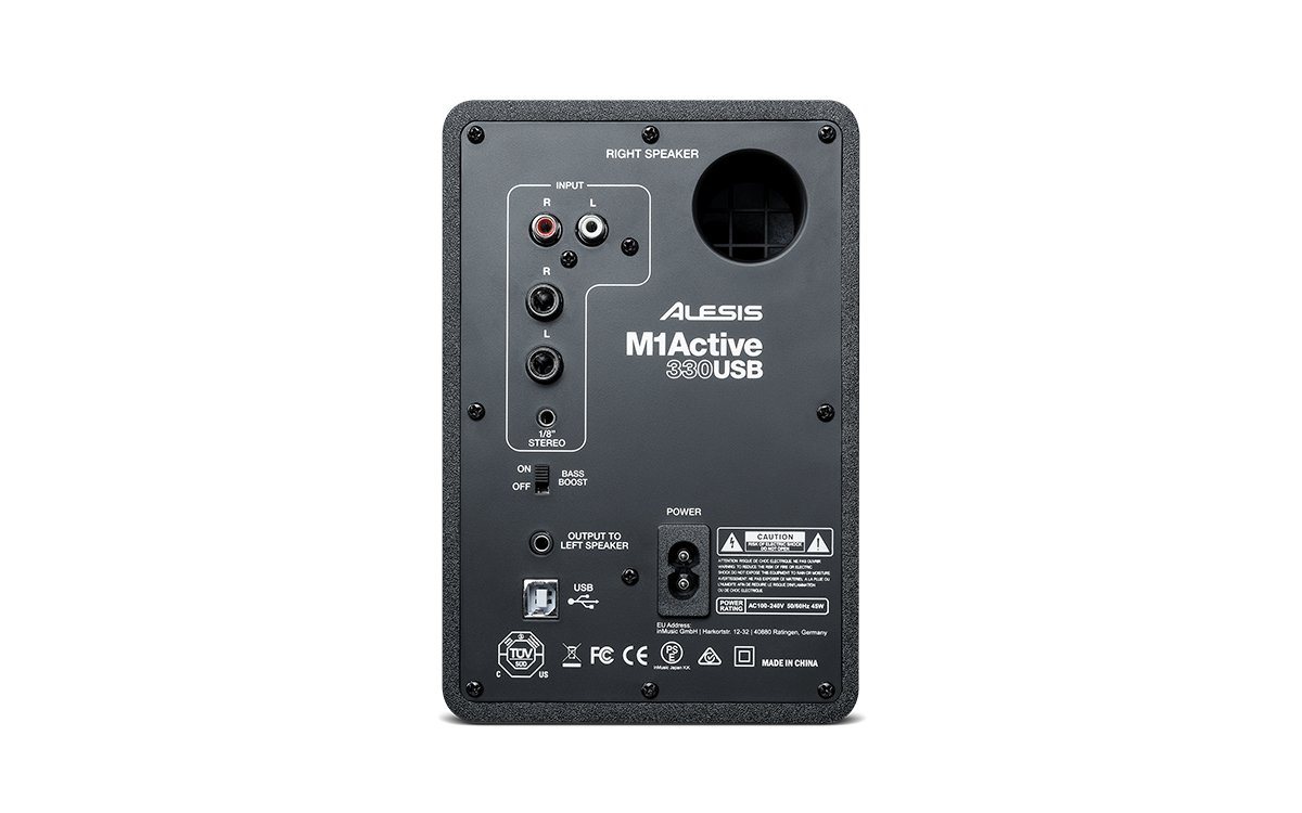 Alesis M1Active330USB 10W Per Ch., 3" USB Audio Speaker System - Image 2