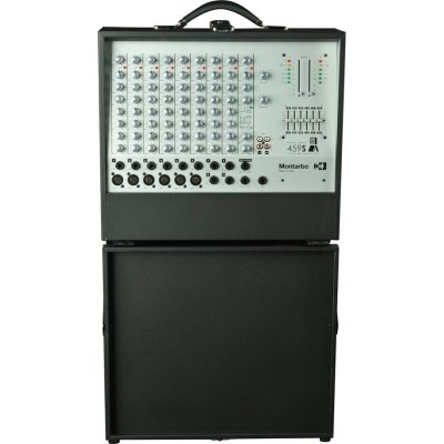 Montarbo Powered Mixing Desk 459S with 10 Inputs and 200W+200W Power