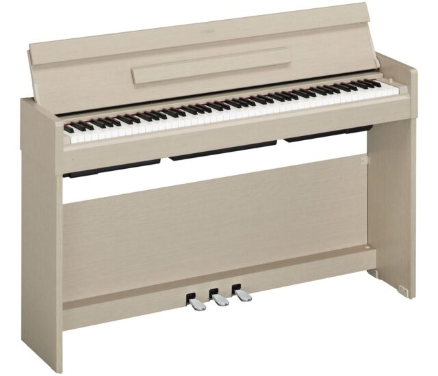 Yamaha Digital Piano YDP-S34 with 88-Key GHS Keyboard in White Ash