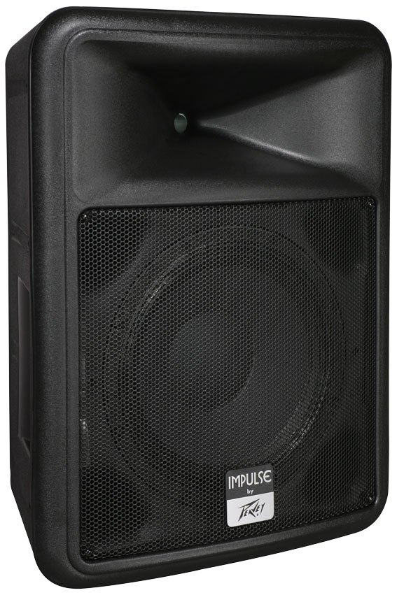 Peavey Impulse® 1012 – Black 12? Two-Way Weather-Resistant Loudspeaker
