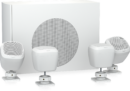 Tannoy SAT SUB 4PACK-WH Packaged Satellite-Subwoofer Loudspeaker System for Commercial Applications (White)