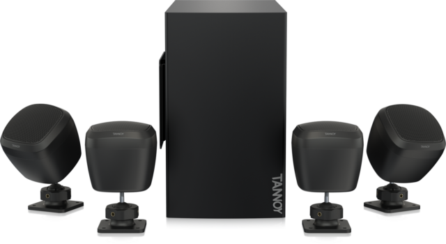 Tannoy SAT SUB 4PACK Packaged Satellite-Subwoofer Loudspeaker System for Commercial Applications
