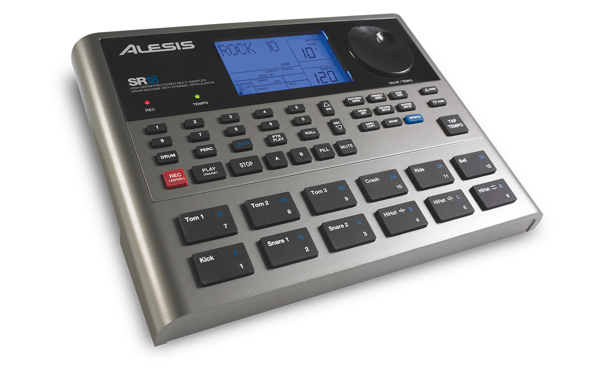 Alesis SR18 DIGITAL DRUM MACHINE