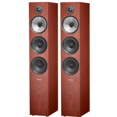 Bowers & Wilkins 704 S2 Premium HiFi Floorstanding Loudspeaker, Rosenut - Pair