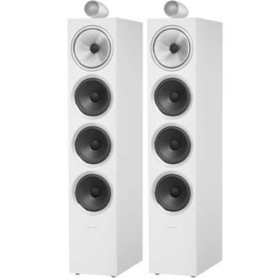 Bowers & Wilkins 702 S2 Premium HiFi Floorstanding Loudspeaker, Satin White - Pair