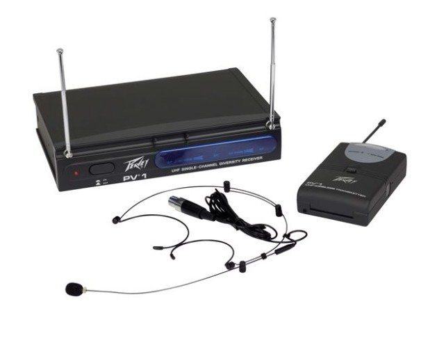 Peavey PV-1 U1 BHS UHF Headset Wireless System 906MHz