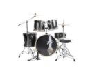Peavey Drum Set PV-5PC with 22x18 Bass Drum - Black