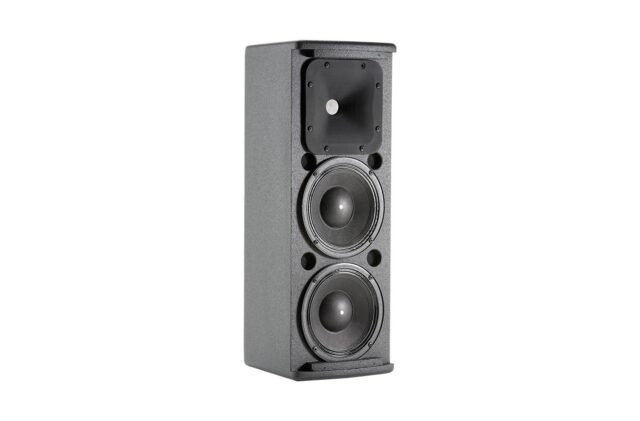 JBL AC26 Ultra Compact 2-Way Loudspeaker with 2x6.5in LF Drivers Black