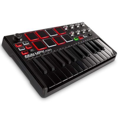 Akai MIDI Keyboard MPK Mini MK2 with 25 Keys and MPC Pads