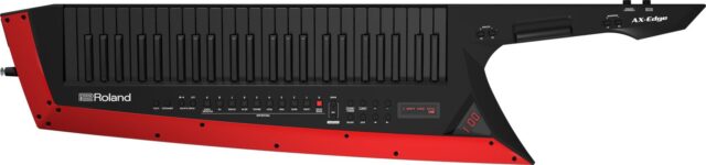 Roland AX-Edge-B Keytar Synthesizer 49 Keys Black for Stage Performers