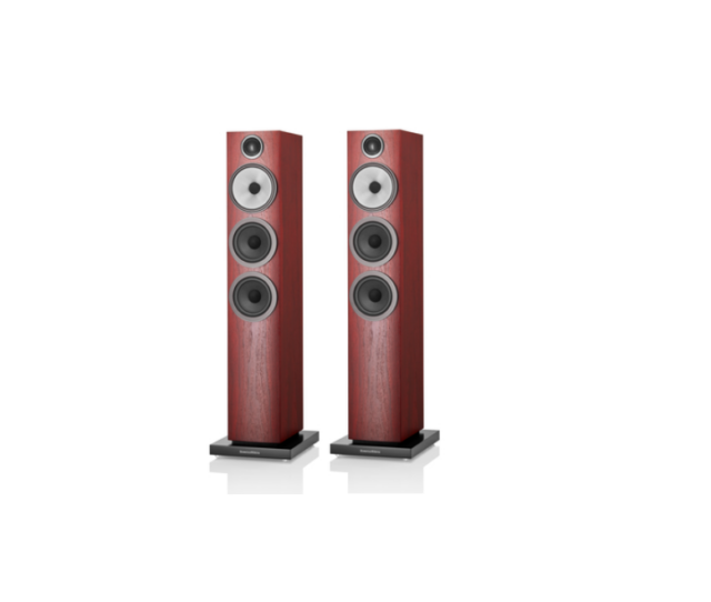 Bowers & Wilkins 704 S33-Way Floorstanding Loudspeaker, Rosenut - Pair