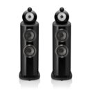 Bowers & Wilkins 803 D4 Studio-Grade Diamond Floorstanding Loudspeaker, Gloss Black - Pair