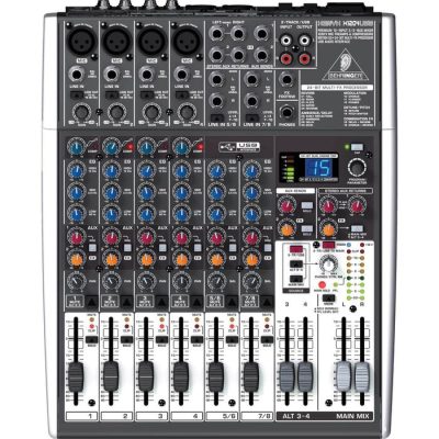 Behringer 1204FX Mixer Audio 12 CH (4Mono & 4 Stereo) w/ FX